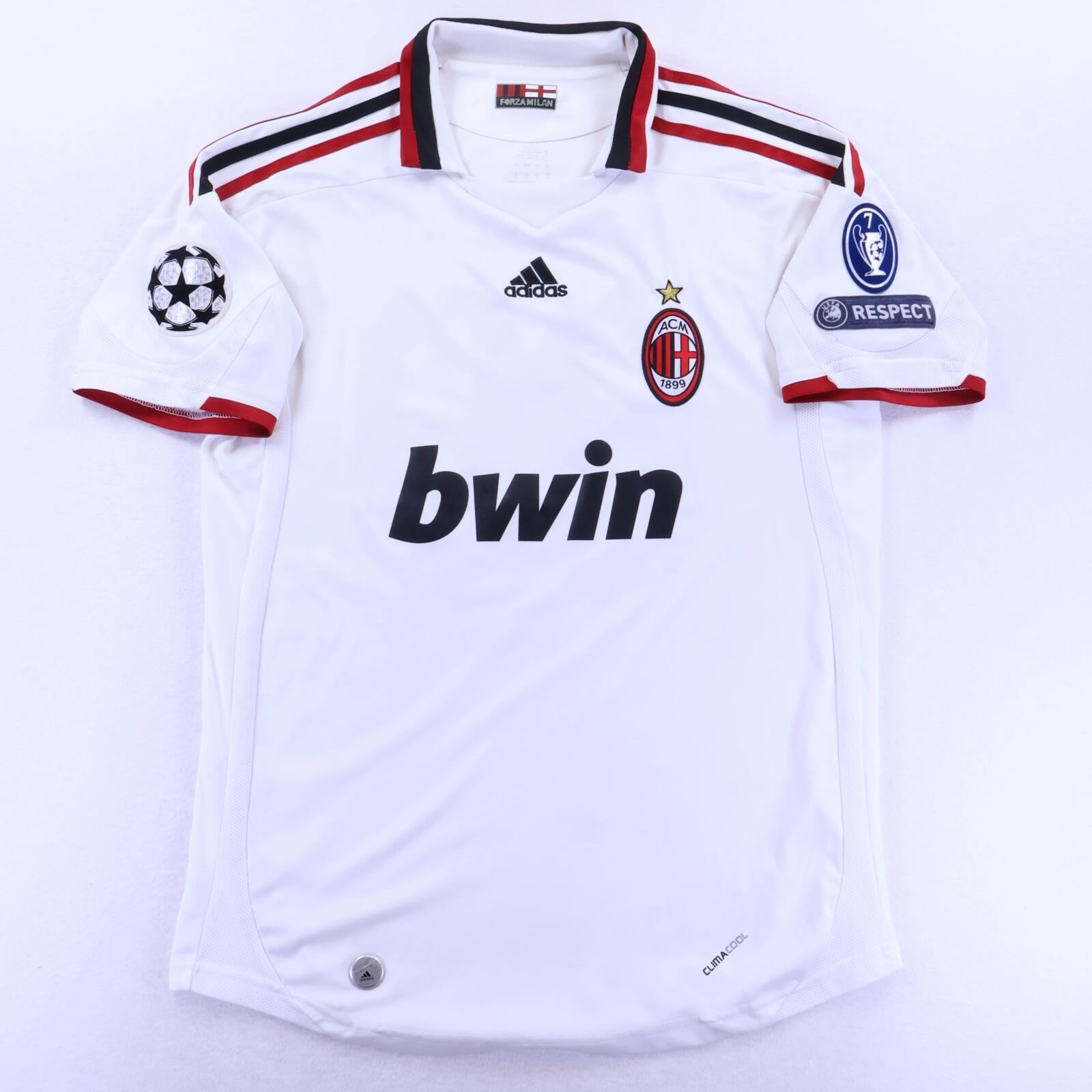 Ac Milan Ronaldinho #80 2007/09 Away Shirt - L