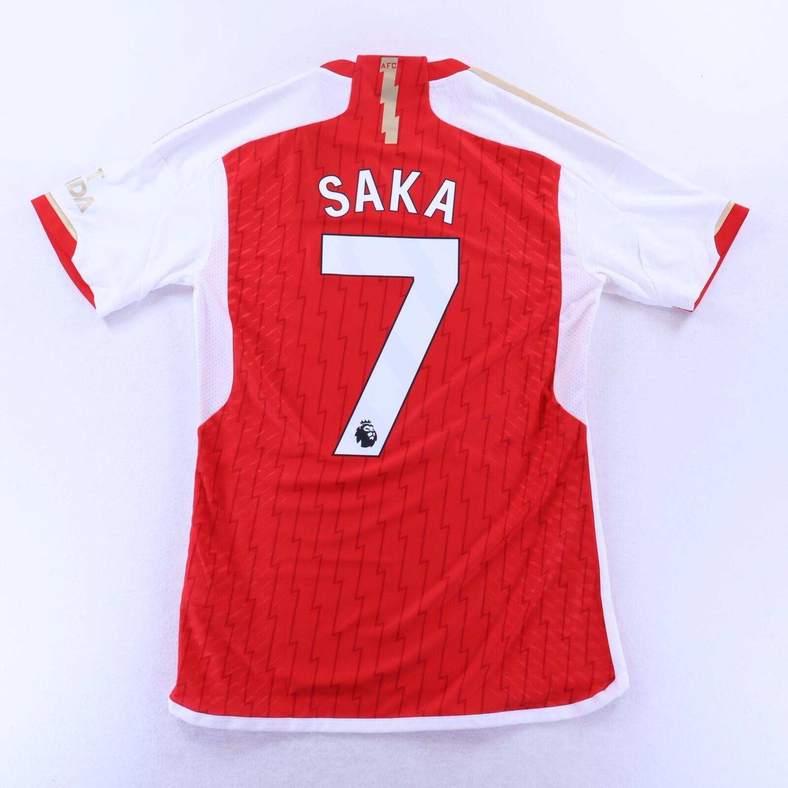 *NWT* Arsenal Saka #7 2023/24 Kit Room Home Shirt - S