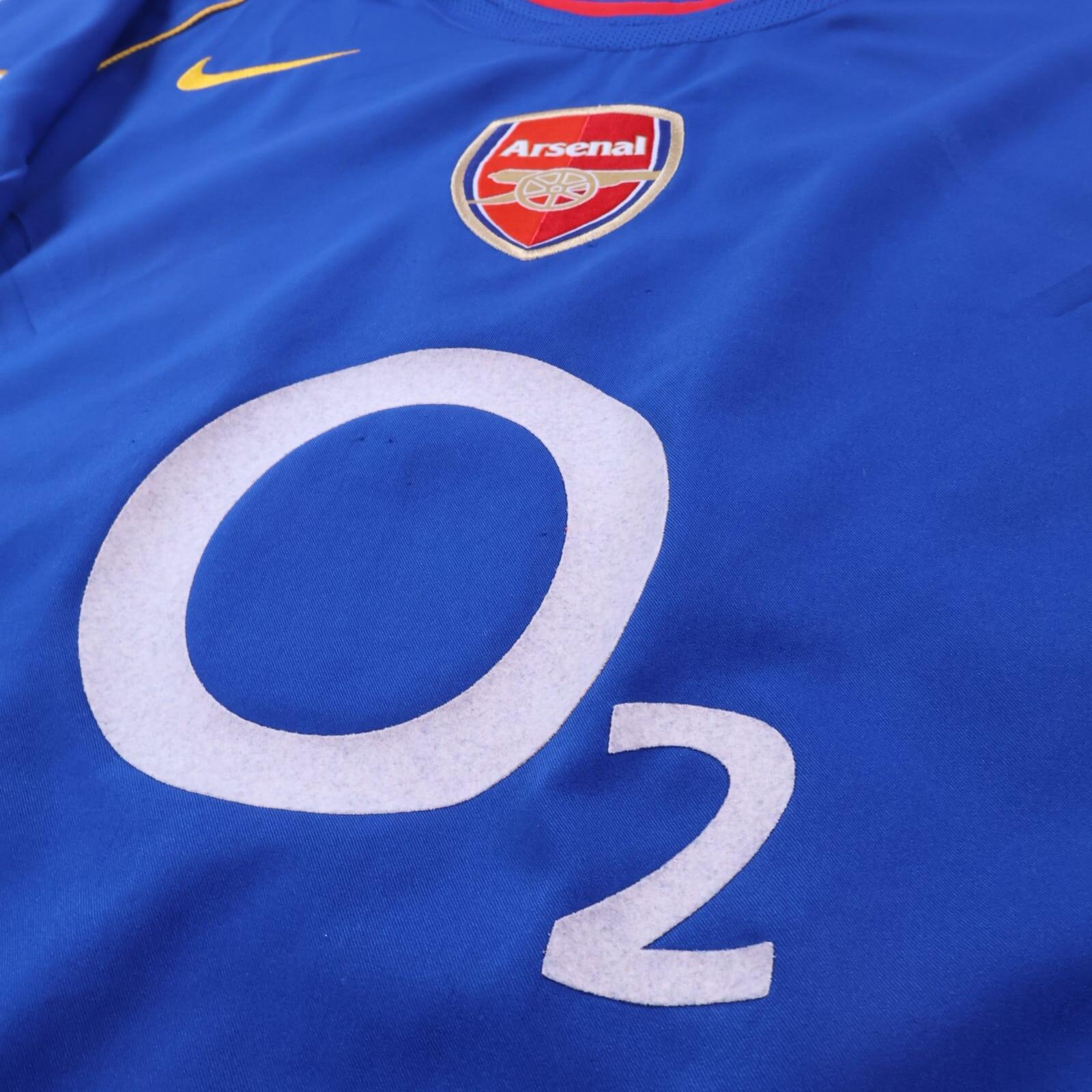 Arsenal Henry #14 2004/05 Away Shirt - Long Sleeve - L