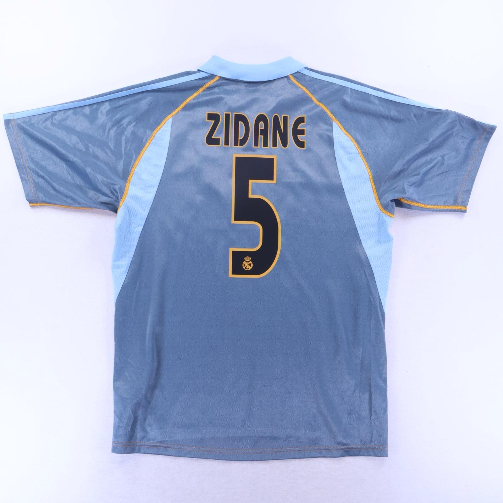 MINT* Real Madrid Zidane #5 2003/04 Third Shirt - M