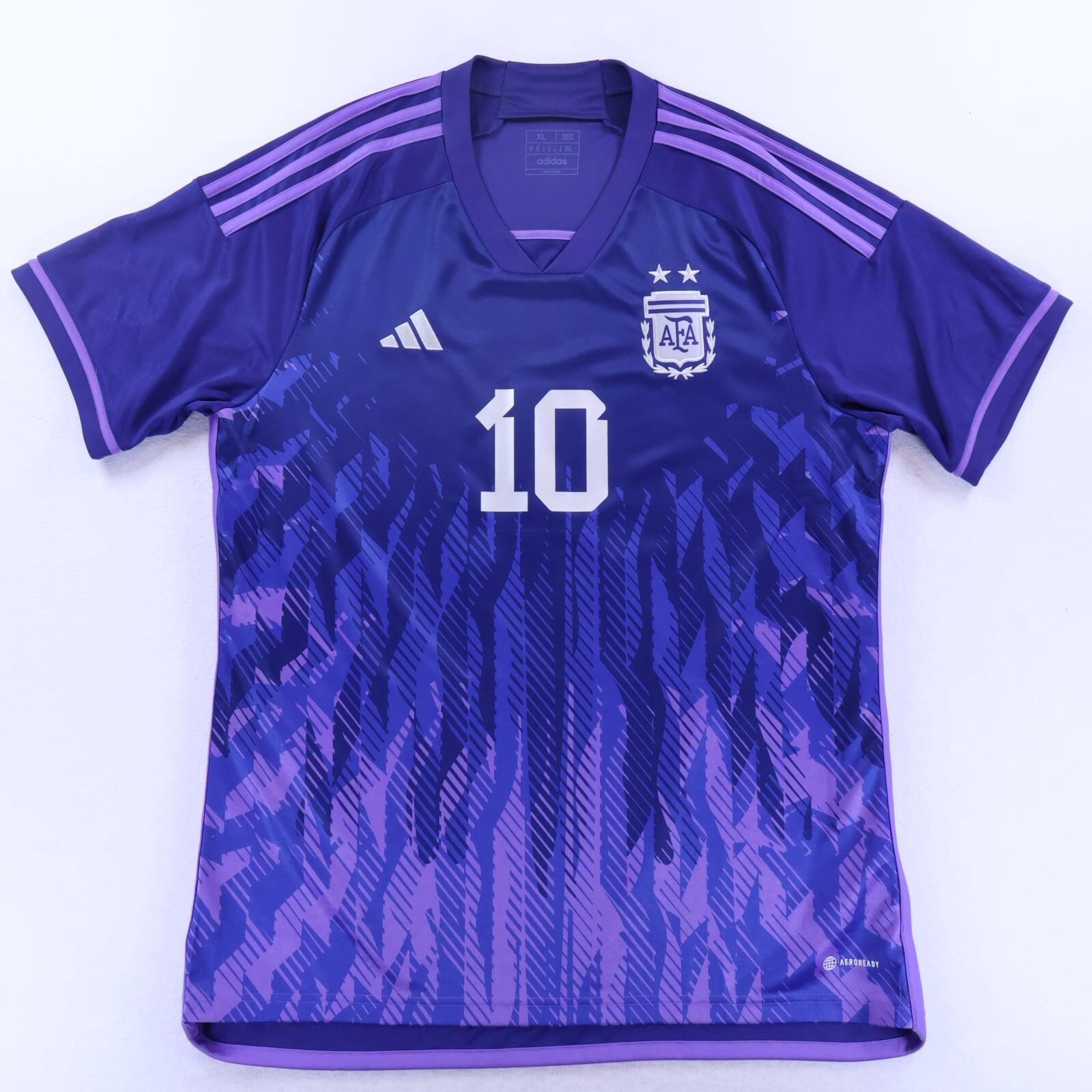 Argentina Messi #10 2022 World Cup Away - XL