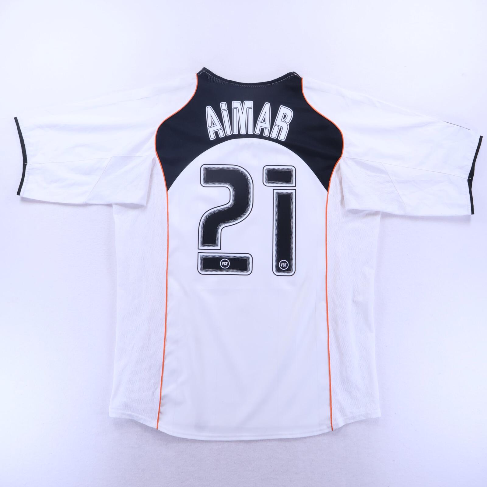 Valencia Cf Aimar #21 2002/03 Home Shirt - L