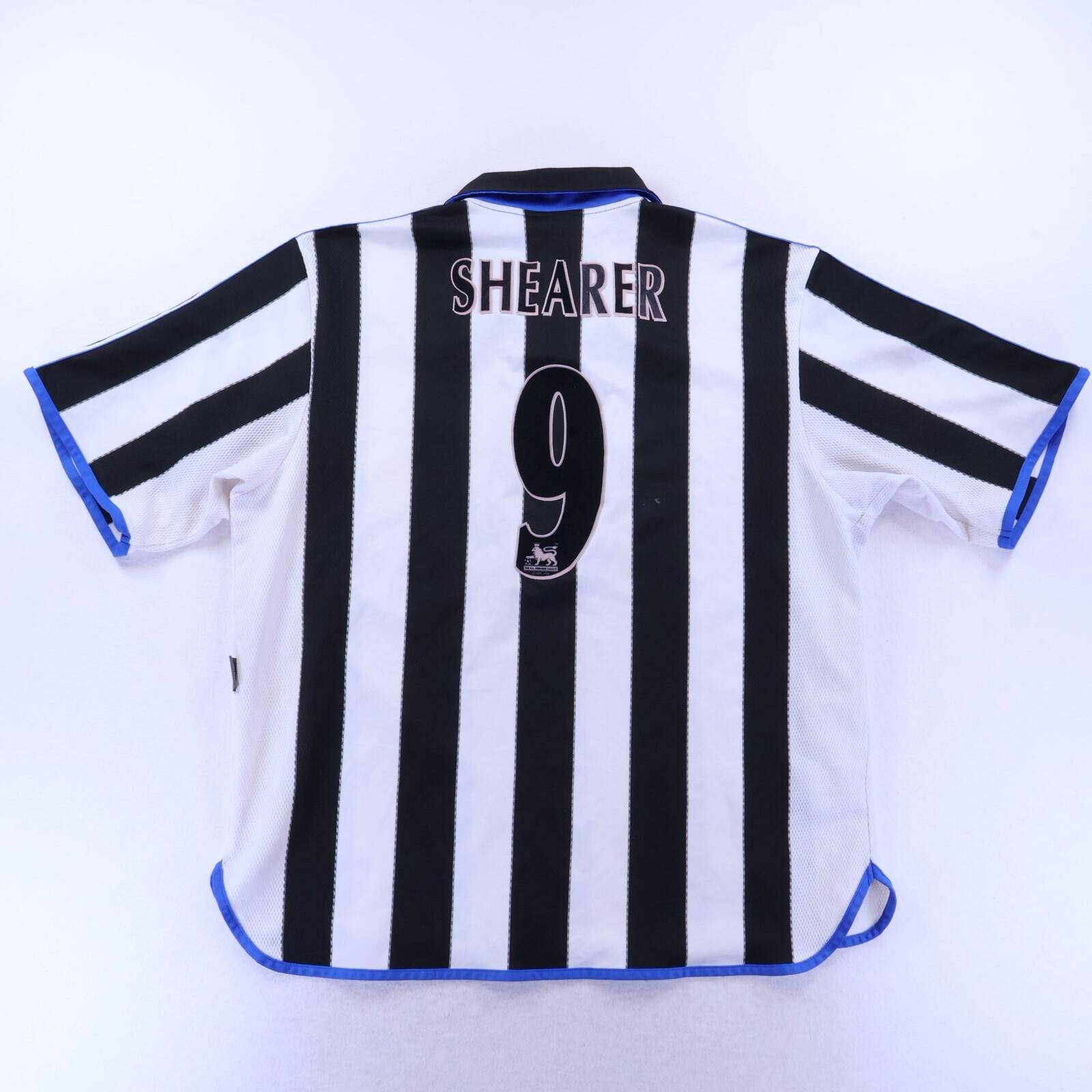 Newcastle United Shearer #9 1999/00 Home Shirt - 2XL
