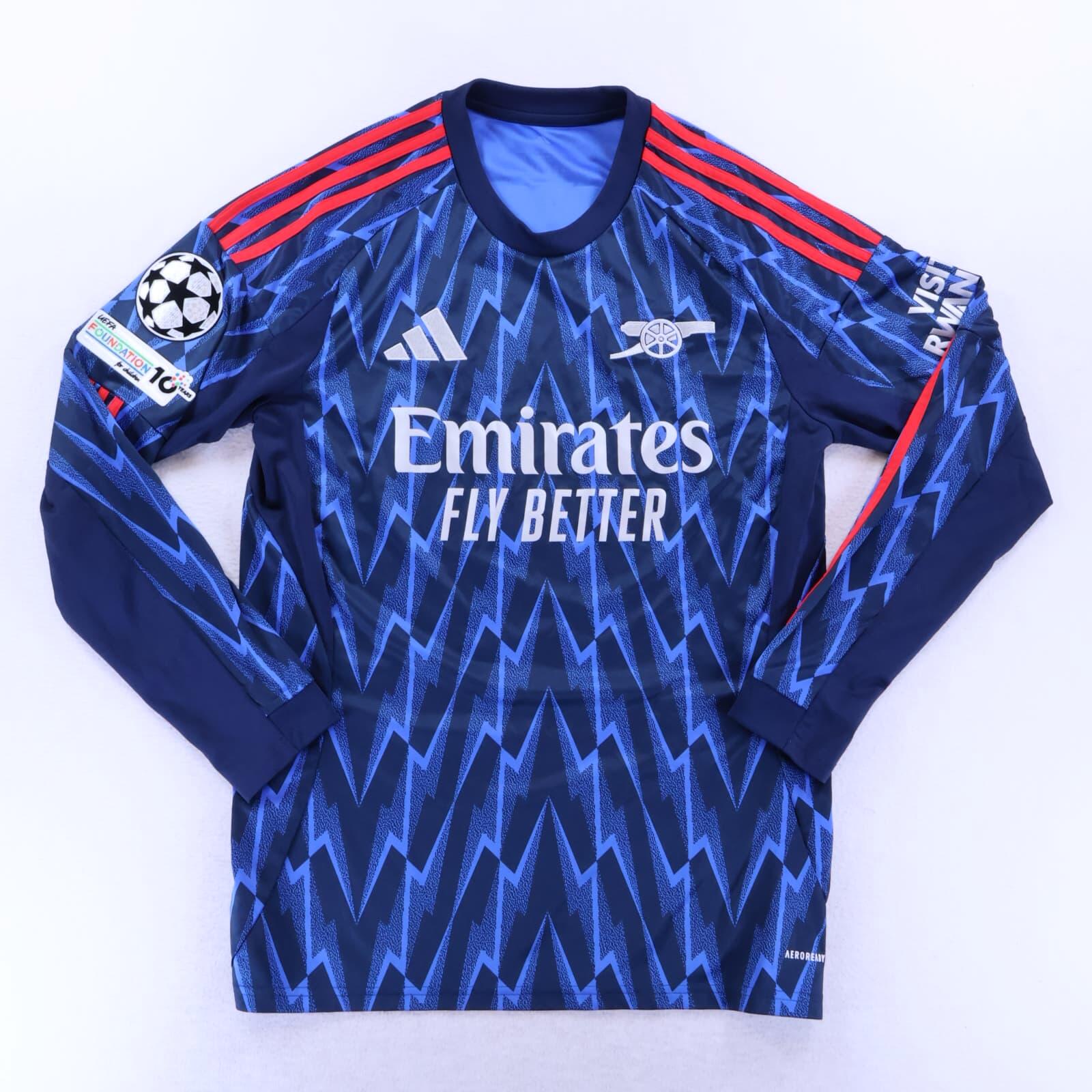  Arsenal 長袖シャツ EZE 10 MINT* Arsenal Eze #10 2025/26 Away Shirt - Long Sleeve - L