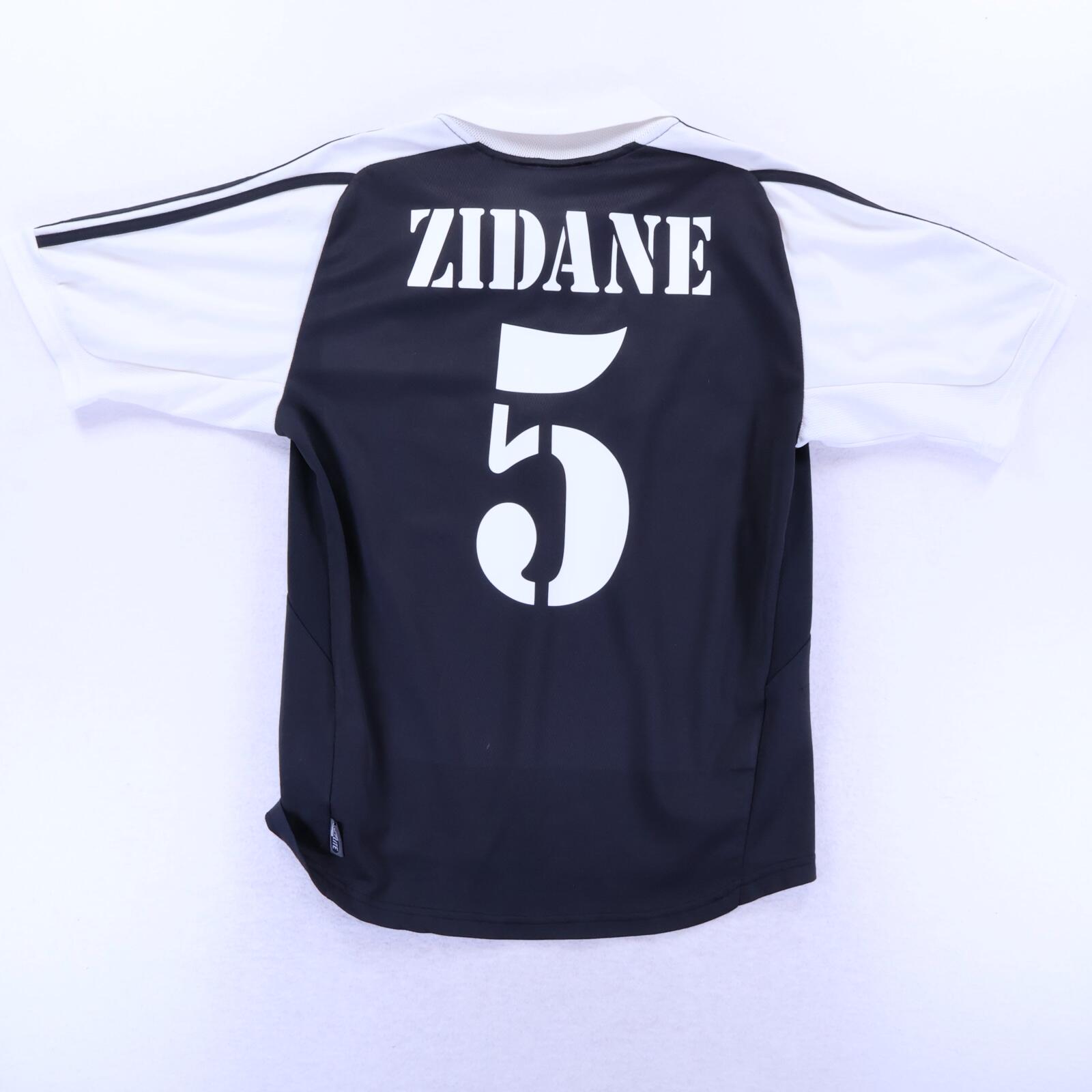 Real Madrid Zidane #5 2001/02 Away Shirt - S