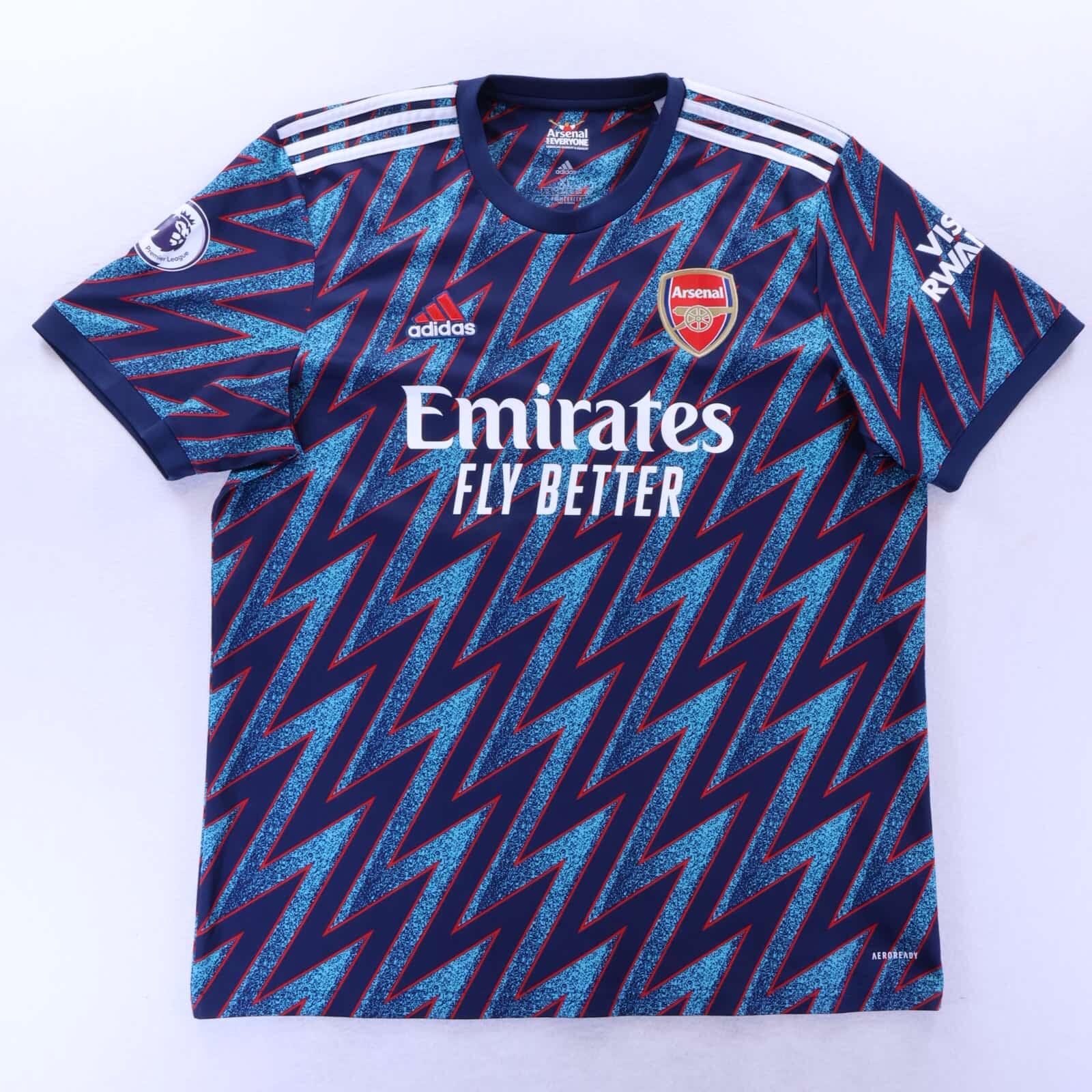 Arsenal Odegaard #8 2021/22 Third Shirt - XL