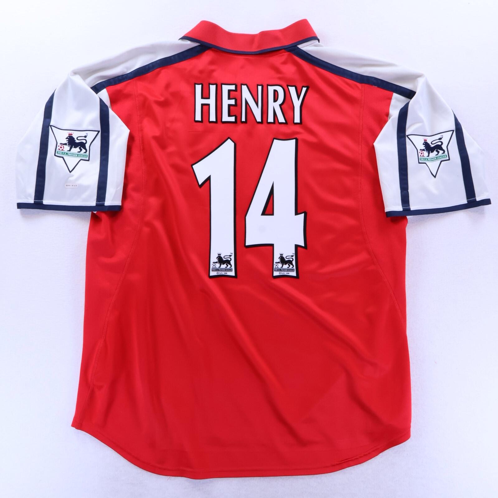 Arsenal Henry #14 1999/00 Home Shirt - XL