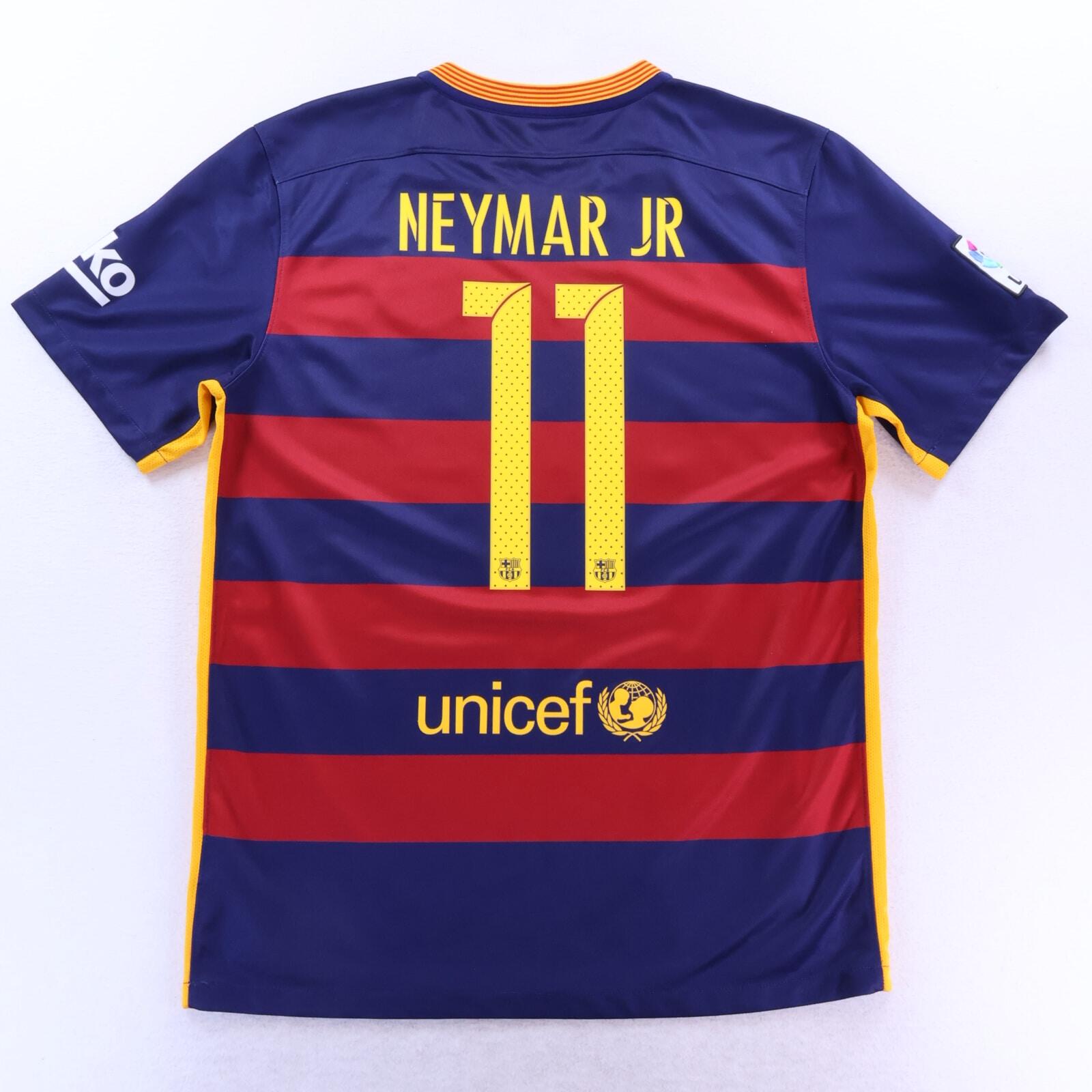 Barcelona Neymar Jr #11 2015/16 Home Shirt - L
