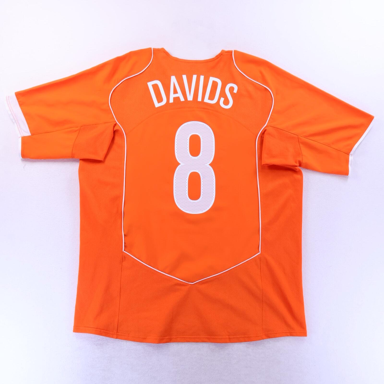 *MINT* Netherlands Davids #8 2004/06 Home Shirt - XL