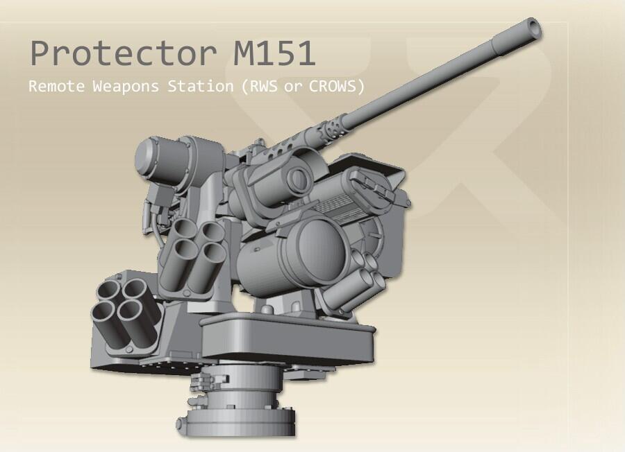 Protector Remote Weapons Station RWS - 1/35, 1/32, 1/24, 1/18, 1/16 ...