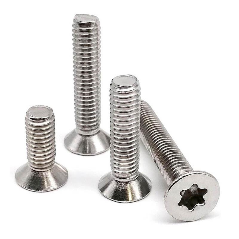 M6 A4 Stainless Steel Torx Bolts foiling 4boards