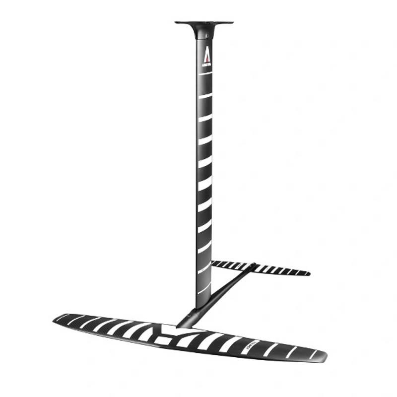 ! alt : Armstrong Alloy S1 1250 Foil Kit, black and white, designed for wing foiling ! title : Armstrong-Alloy-S1-1250-Foil-Kit-1 4boards ! desc :  ! caption :