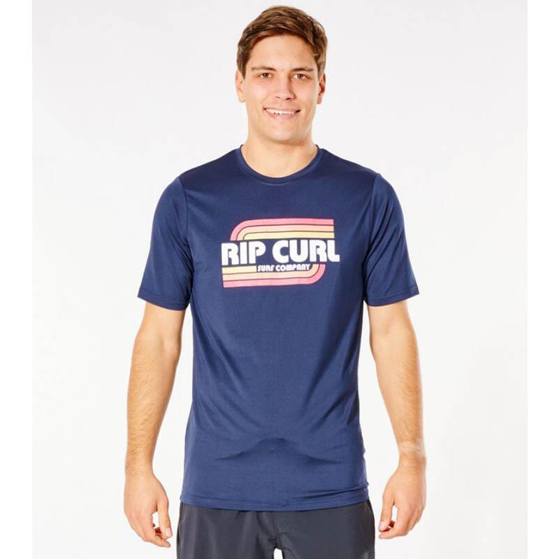 ! alt :  ! title : Rip Curl Yeh Mumma Short Sleeve UV Tee Navy 2022 4boards ! desc :  ! caption :