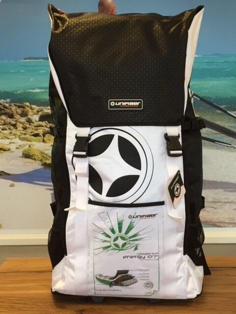 Unifiber iSUP High Quality Wheeled Bag - Front View