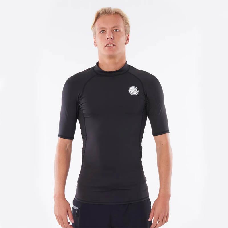 ! alt :  ! title : RIP CURL MENS THERMO RASH VEST SHORT SLEEVE 4BOARDS ! desc :  ! caption :