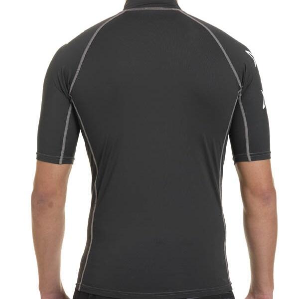 ! alt : 2faaab2d-6a57-4eb0-8fc2-0ef15c674fad ! title : Oxbow-Terlizzi-SS-Rash-Vest-Grey-back-2.jpg ! desc :  ! caption :