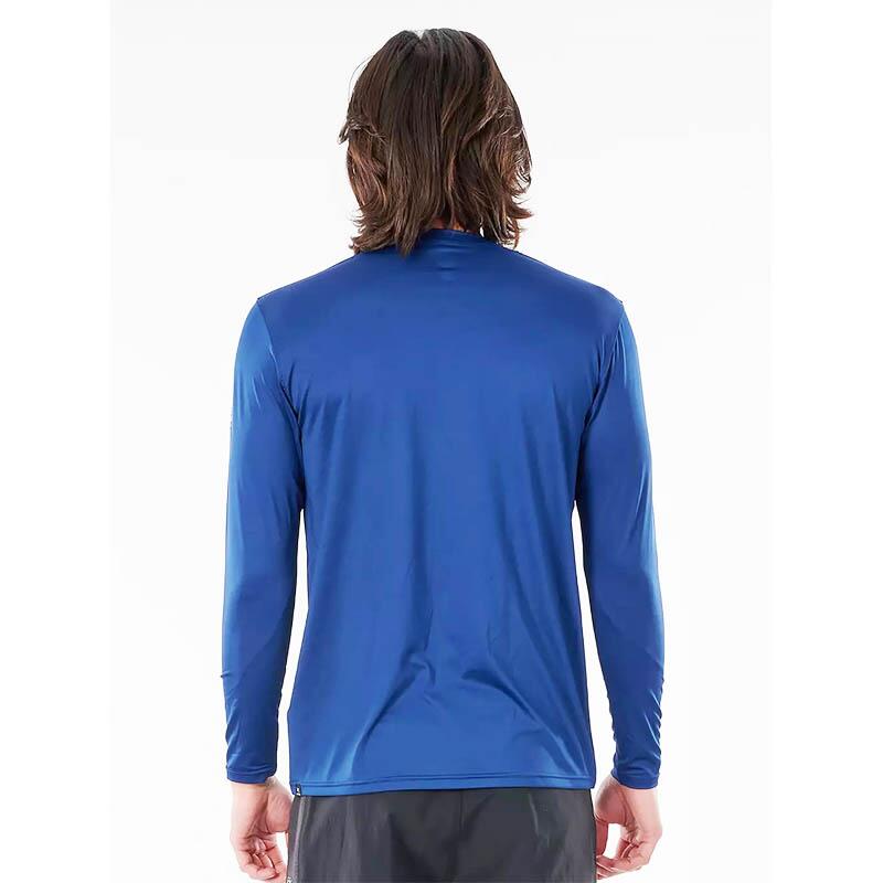 ! alt :  ! title : Rip Curl Icons Navy Long Sleeve UV Rash Vest 4boardsjpg ! desc :  ! caption :
