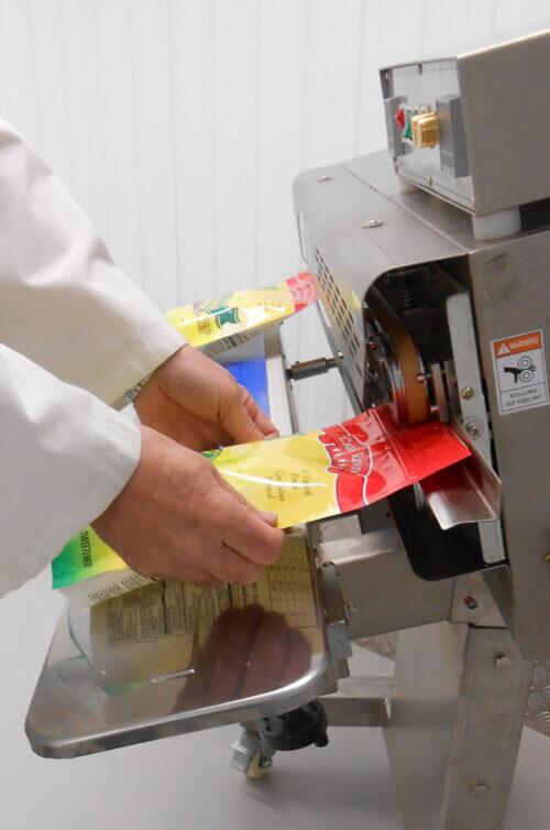 Horizontal Band Sealer Stainless Steel Floor Standing