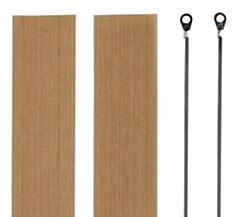 Hand sealer spares kit contents — heating wire, PTFE strip and foam pad