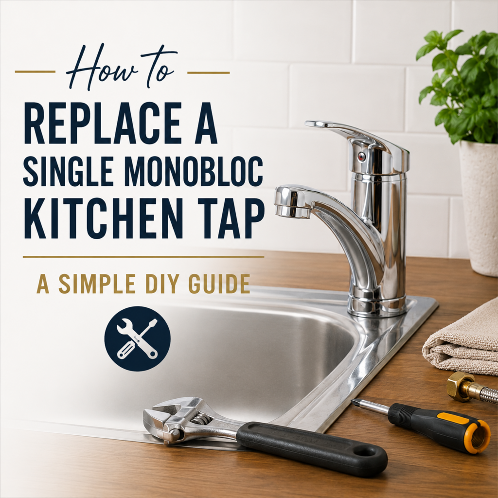 How to Replace a Single Monobloc Kitchen Tap: A Simple DIY Guide