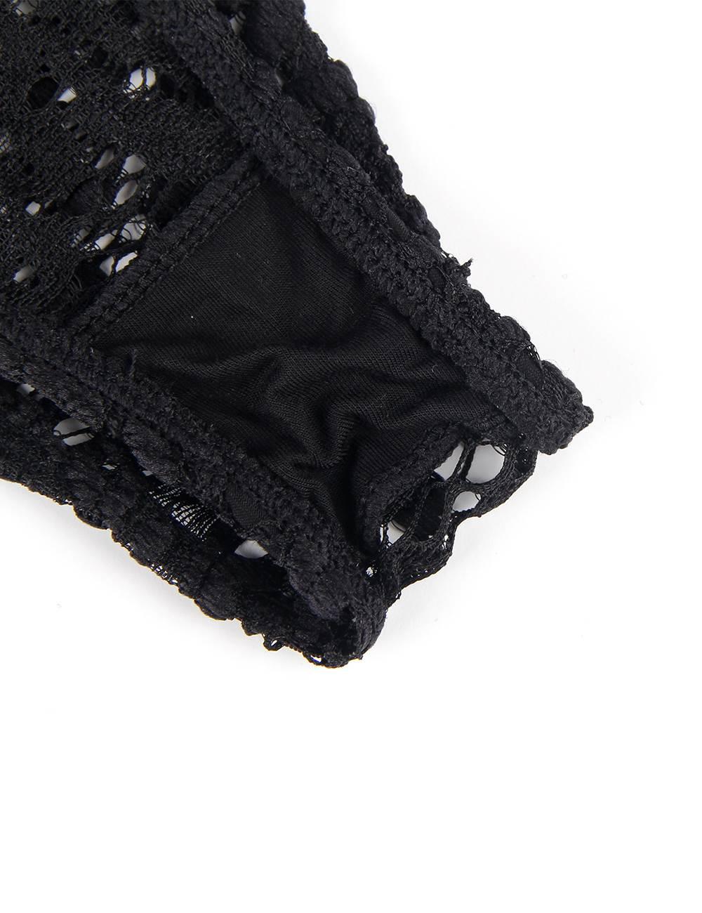 Push Up Cup Lace Teddy crotch
