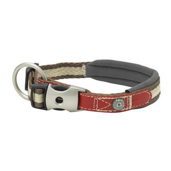 Petface Signature Country Padded Dog Collars Red