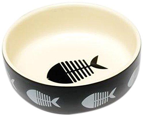 Petface Big Fish Ceramic Cat Feeding Bowl