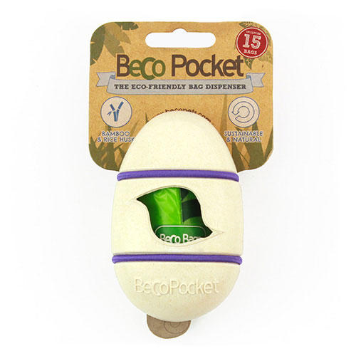 Beco Pets Beco Pocket Poop Bag Dispenser Natural