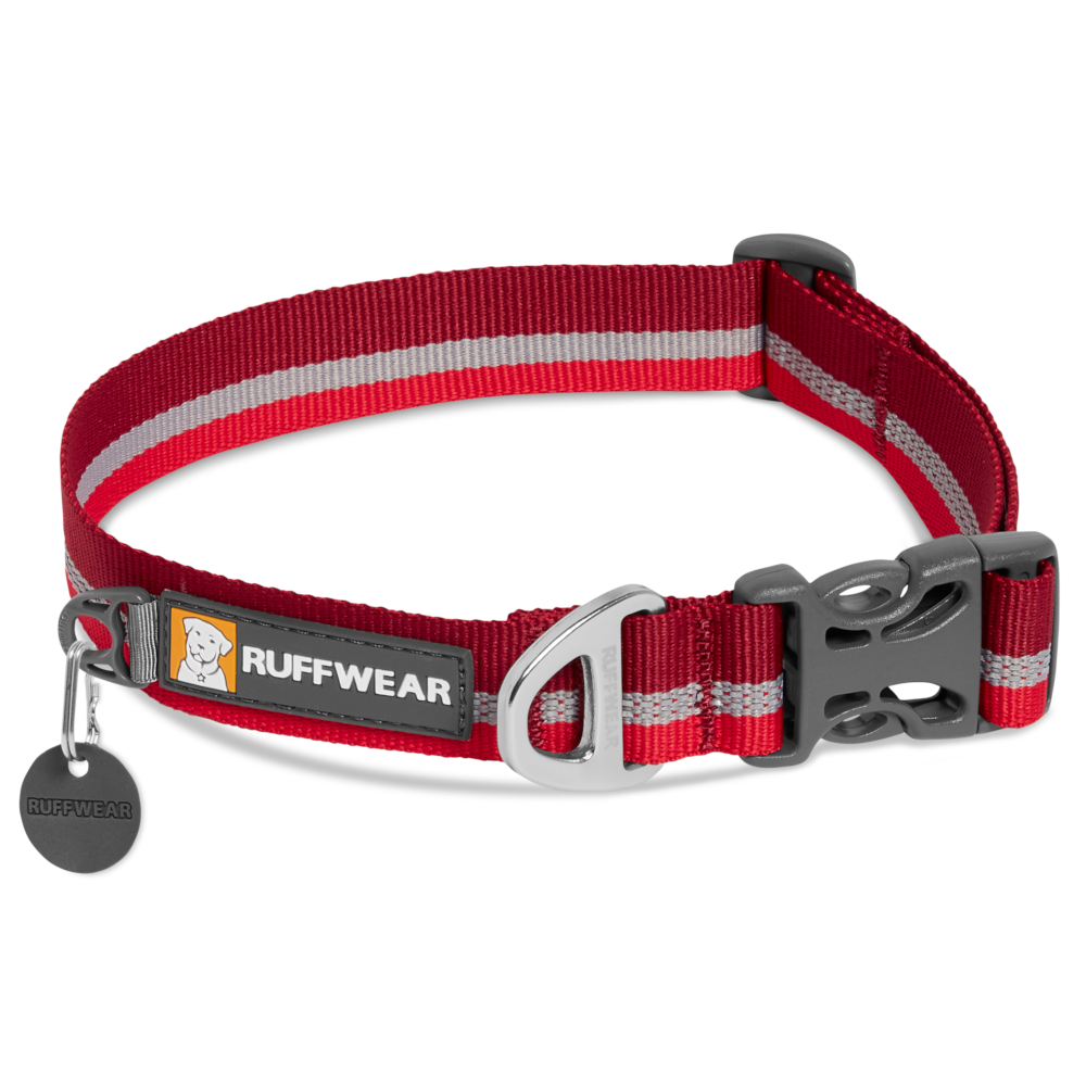 Ruffwear Crag Dog Collar Cindercone Red