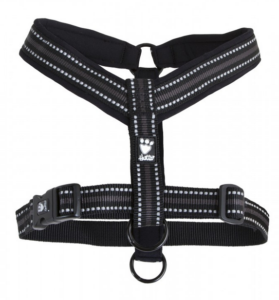 Hurtta Outdoors Padded Y-Harness - Raven