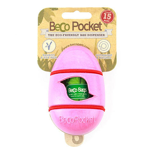 Beco Pets Beco Pocket Poop Bag Dispenser Pink