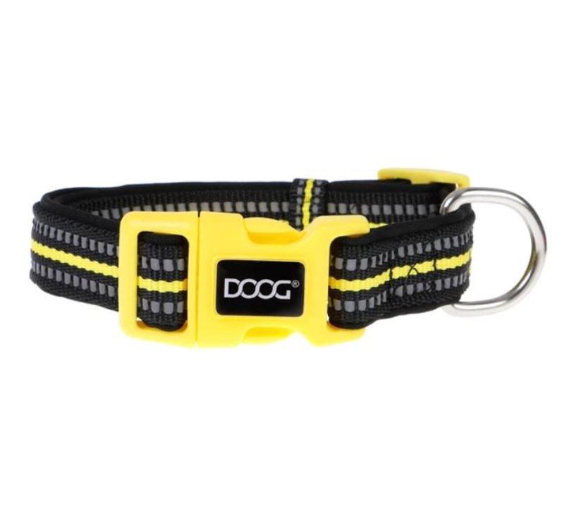 DOOG Neon Hi-Vis Dog Collars - Bolt