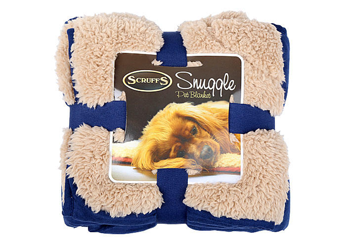 Scruffs Snuggle Pet Blanket Navy