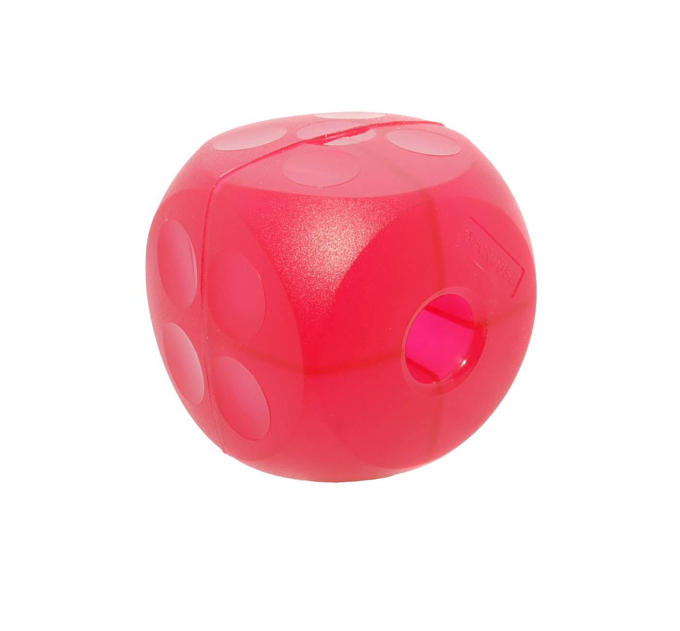 buster soft food cube for dogs - mini magenta
