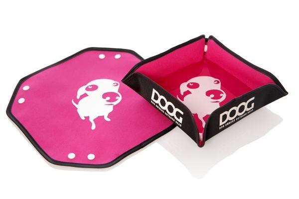 DOOG Foldable Bowl For Dogs - Pink