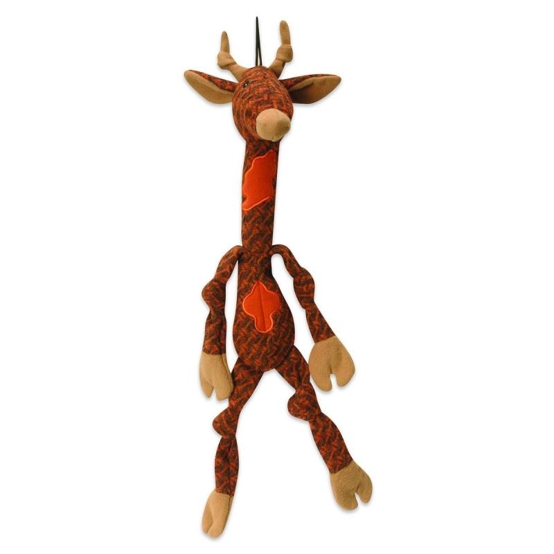 HuggleHounds X-Brace Dog Toy - Simone the Giraffe Large
