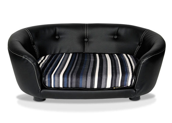 Scruffs Regent Handmade Pet Sofa Bed For Dogs - Black