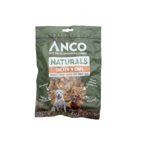 Anco Naturals Chicken N Chips Dog Treats 100g