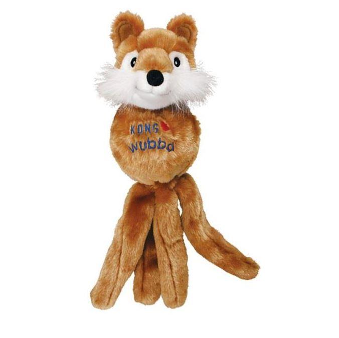 KONG Wubba Friend Dog Toy - Fox