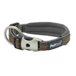 thumbnail interactive-video image 1 of Dogs My Love Genuine Leather Padded Collar For Small Dogs & Puppies – 9-12 Inch Neck, Soft & Classic 1 of 4