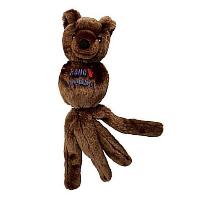 KONG Wubba Friend Dog Toy - Bear