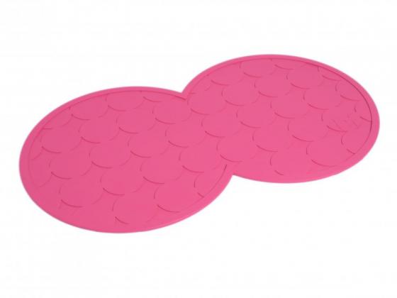 etface Rubber Placemats for Pets Pink