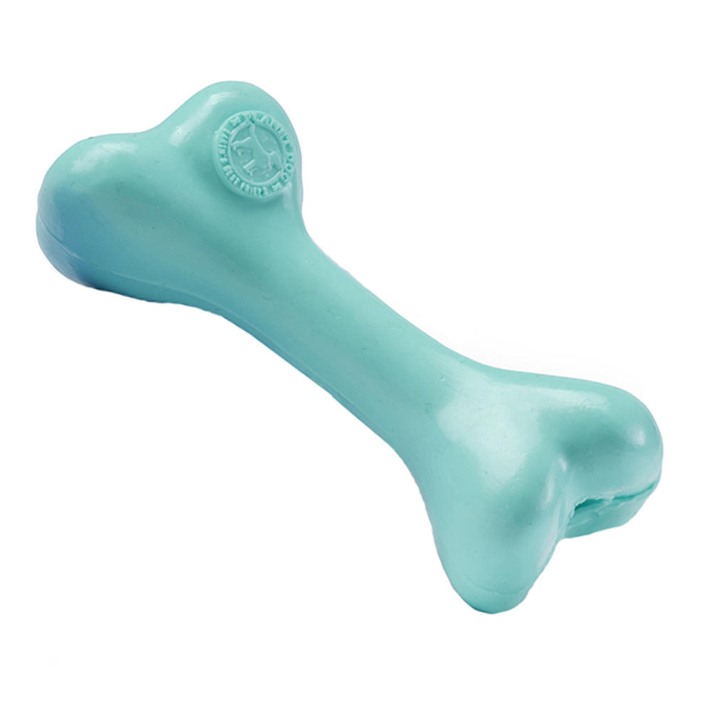 Planet Dog Orbee-Tuff Pup Bone Tough Puppy Toys - Teal