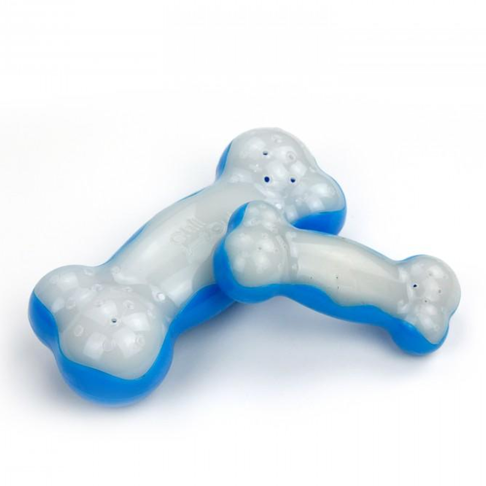 All For Paws chill out ice bone small and large dog toy