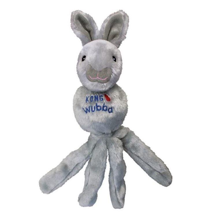 KONG Wubba Friend Dog Toy - Rabbit
