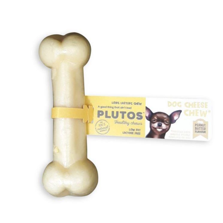 Plutos Cheese Chew Peanut Butter Small