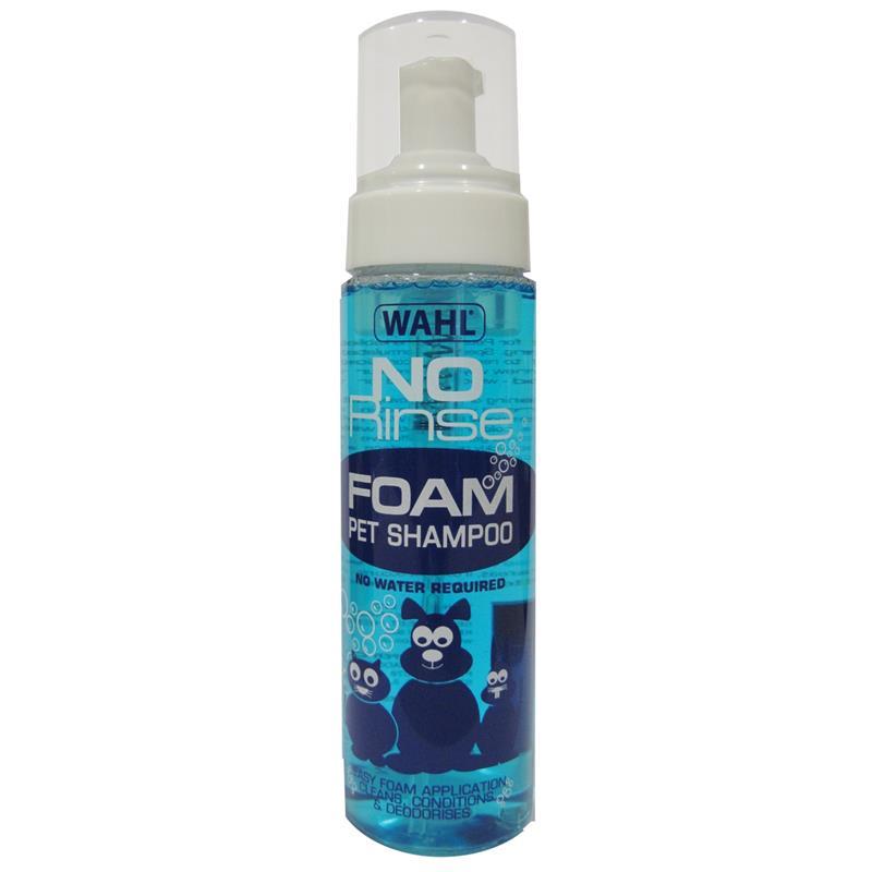 Wahl No Rinse Foam Pet Shampoo