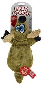 Hear Doggy! Dog Toys – Silent Squeaky Soft Toy