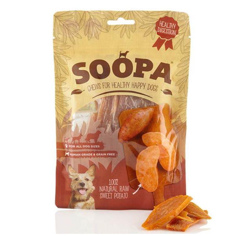 Soopa Sweet Potato Natural Hypoalergenic Dog Treats