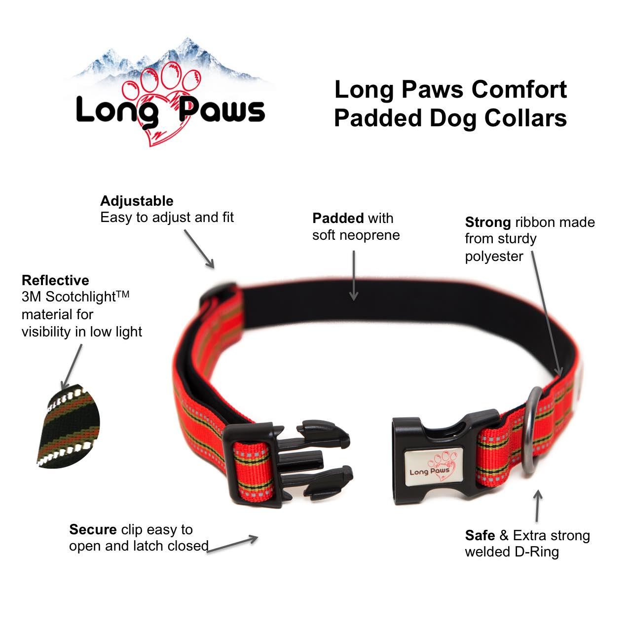Long Paws Comfort Collar Features
